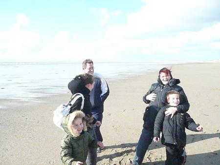 Mes beaux parents, kévin , Eva et moi